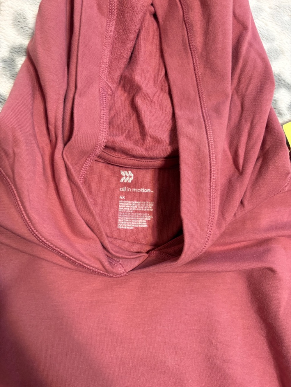 All In Motion Rose Red Hoodie - Picture 2 of 3